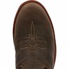 Rocky MonoCrepe 12in Steel Toe Western Boot, CHOCOLATE, M, Size 8 RKW0434